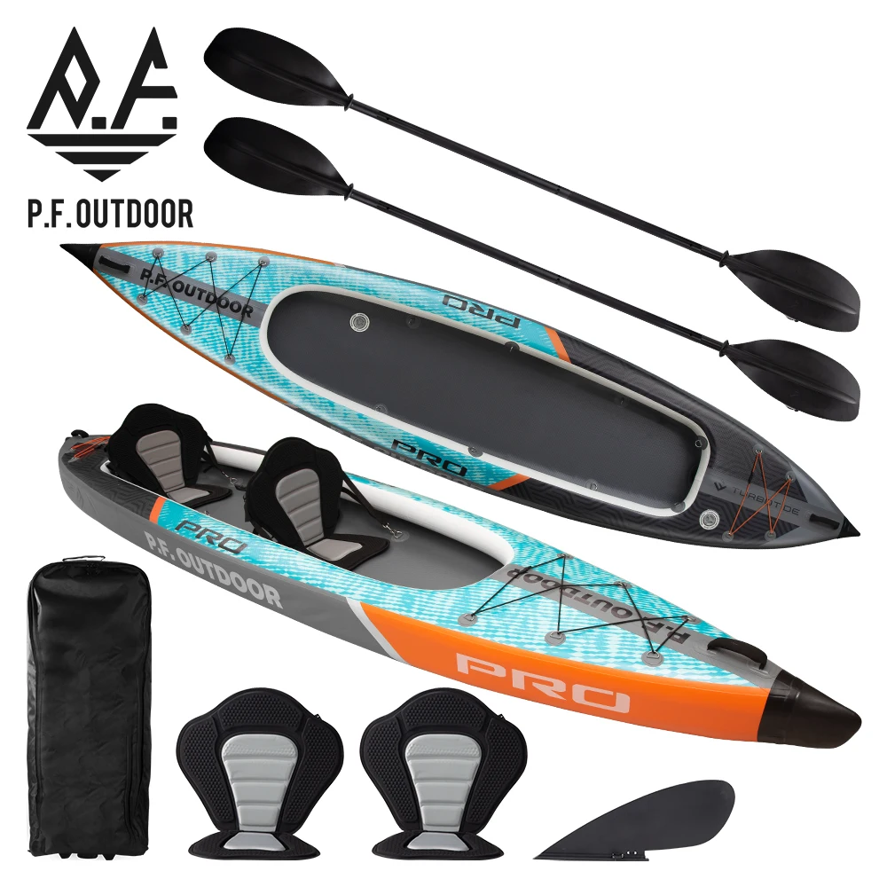 2 Person Inflatable Fishing Kayaks - Perfect for Ocean Waters