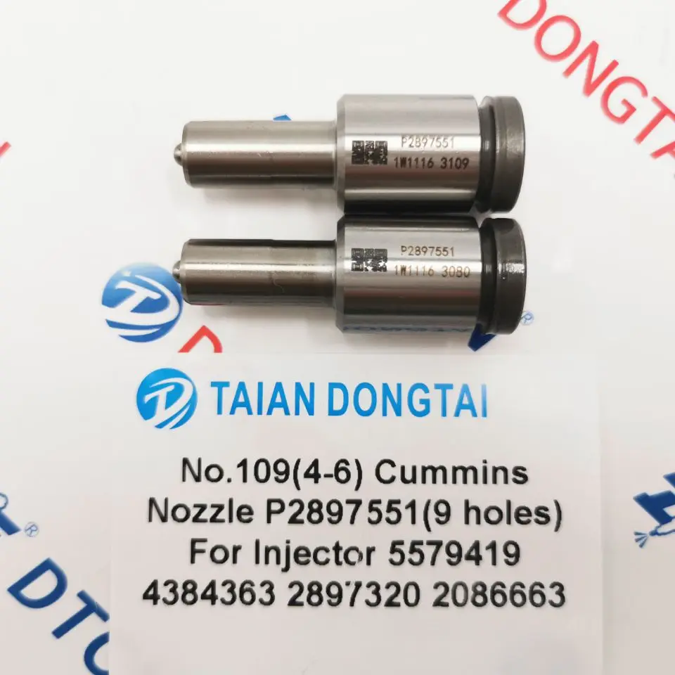 NO.109(4-6A) Cummins Nozzle P2897551 for Injector 5579419
