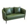green double seat sofa