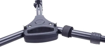 Yunteng YT-900 Professional 3-Wheel Pulley Foldable Dolly Base Stand Universal Camera Tripod with High Visibility Features detail image
