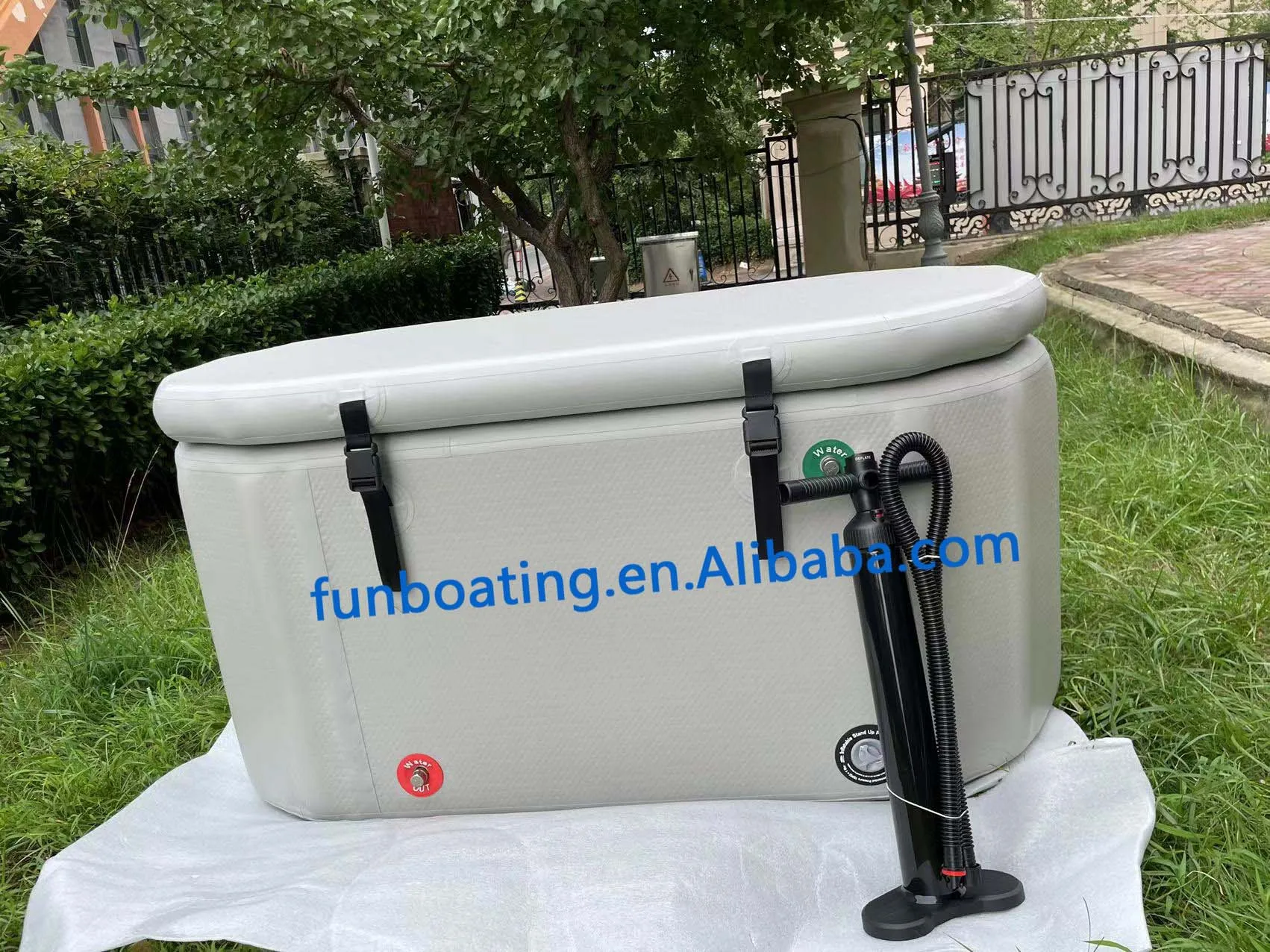 Oem Pvc Drop Stitch Bora Pool Inflatable Spa Hot Tub Inflatable Pool