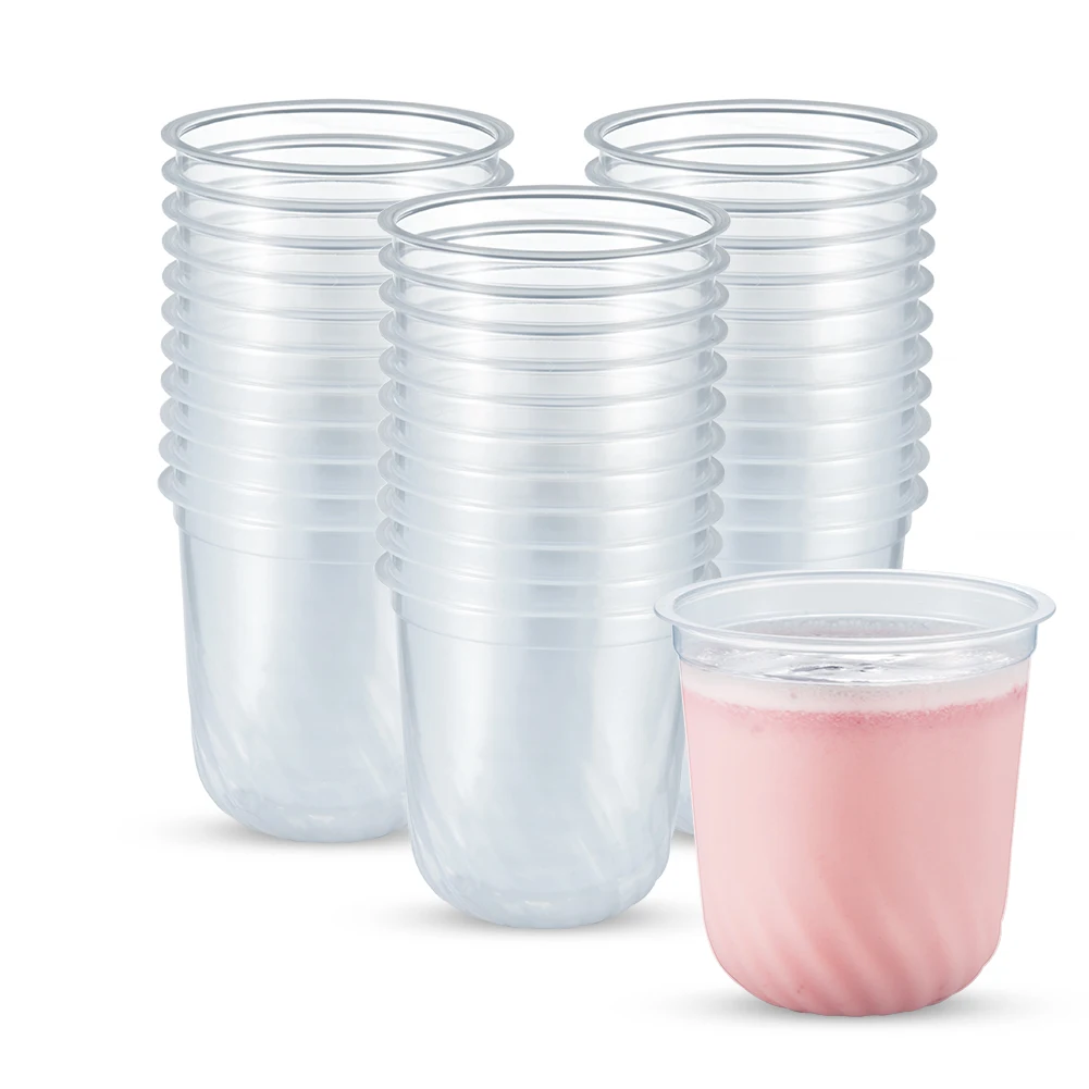 Otor 12oz 360ml Disposable Plastic Bubble Tea Cup Pp Cup To Go Cups ...