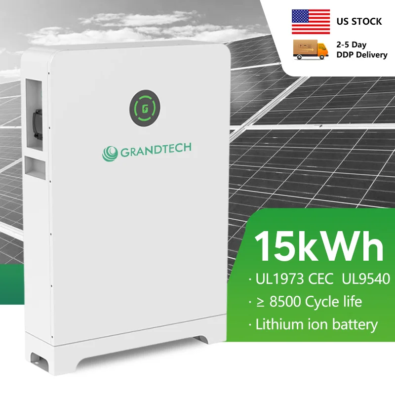 bailc Bataireí Litiúim-Ion 10 mbliana de Gharantí 51.2v 10Kw 15Kwh Inverter 48V 280Ah ar Bhalla Powerwall le haghaidh Stórála Fuinnimh na Gréine