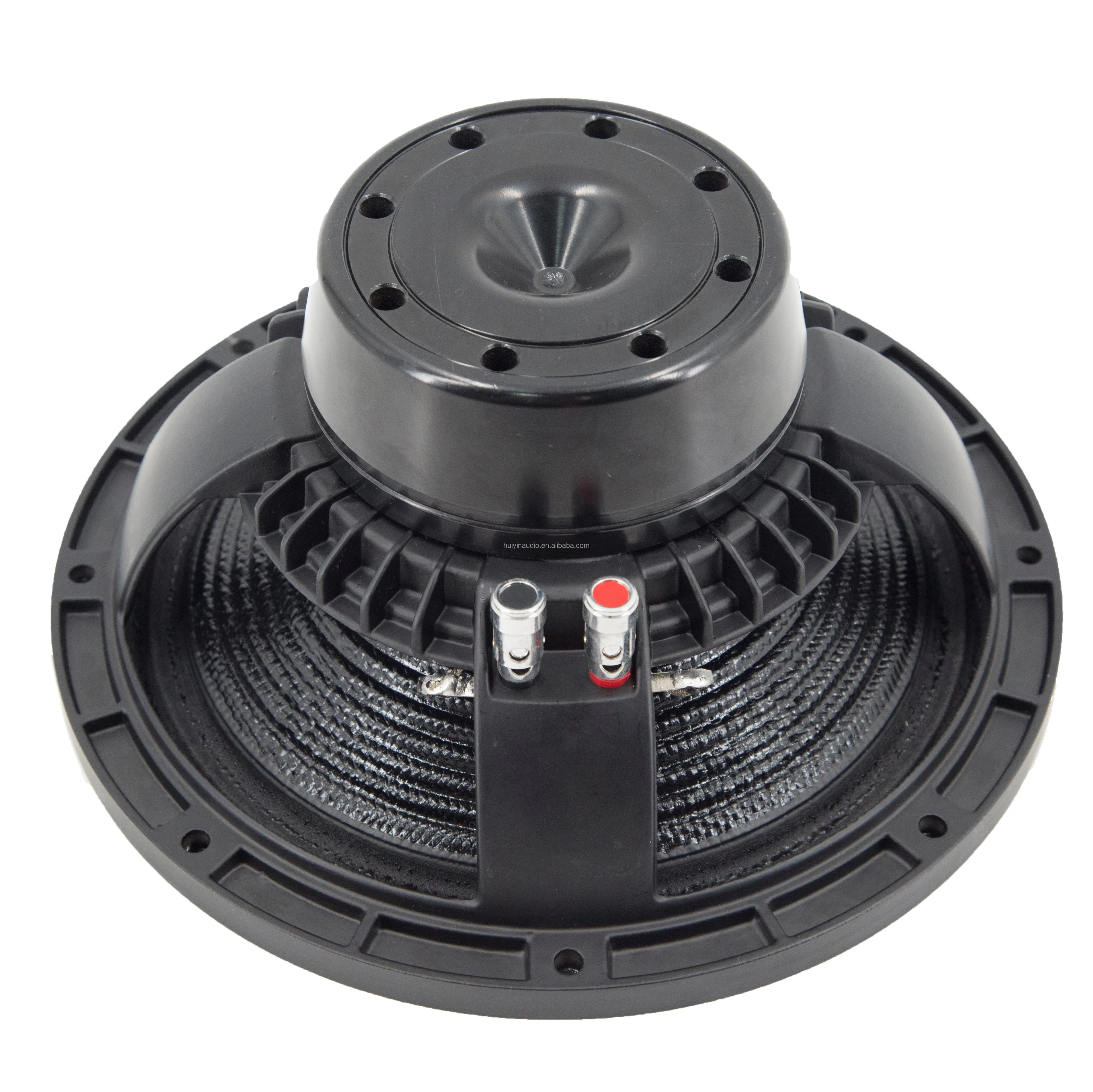 Midbass 10 Inch Speaker 400W RMS Carbon Fiber Cone Neodymium Motor Clear Sound Woofer Speaker for  Line Array Audio, 1075-026