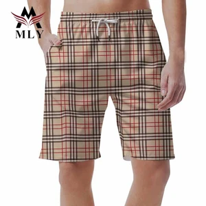 Customized Oem Quick Dry Breathable Beach Board Shorts Stretch Swim Trunks With Printing Swimsuit Men