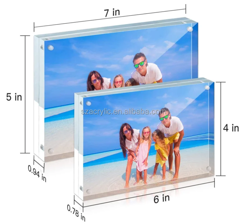 2022 Hot Sale Strong Magnet Acrylic Photo Frame - Buy Custom 5x7 ...