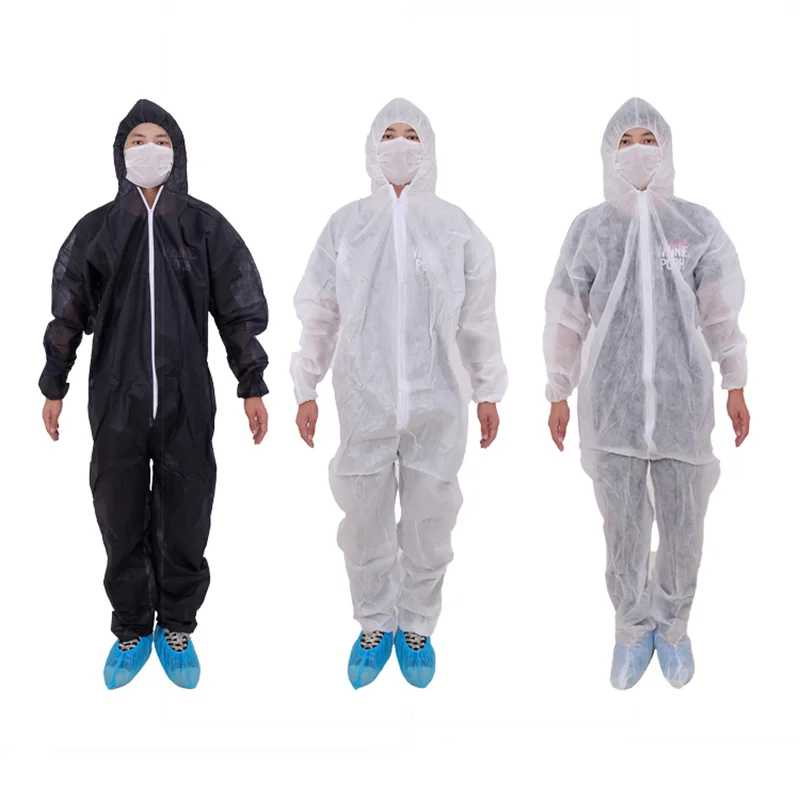 Cheap Coveralls Disposable Ppe Suits Protective Coverall Price Paper Suits