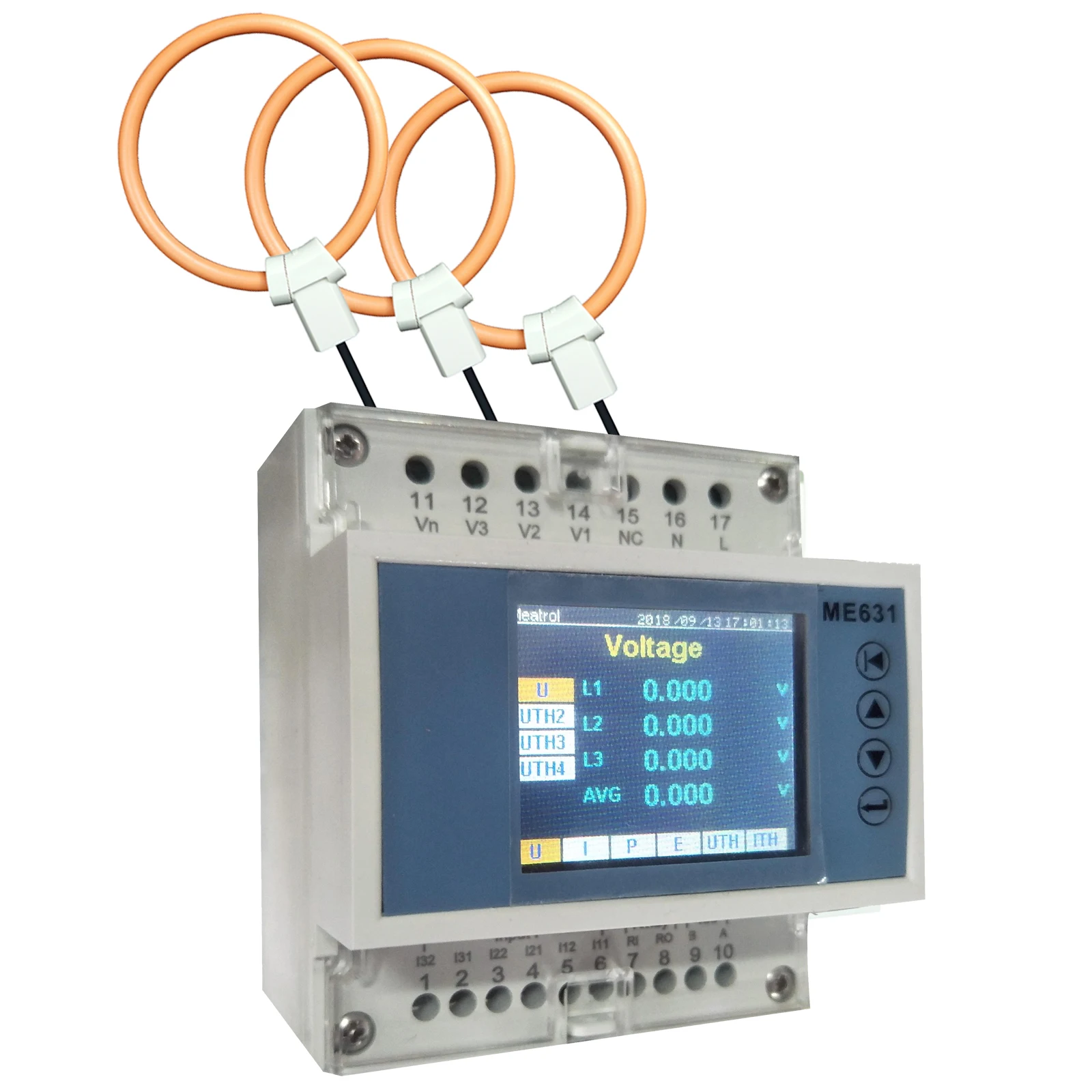 Digital Ac Voltmeter and Ammeter Smart Meter 4G Power Data Logger