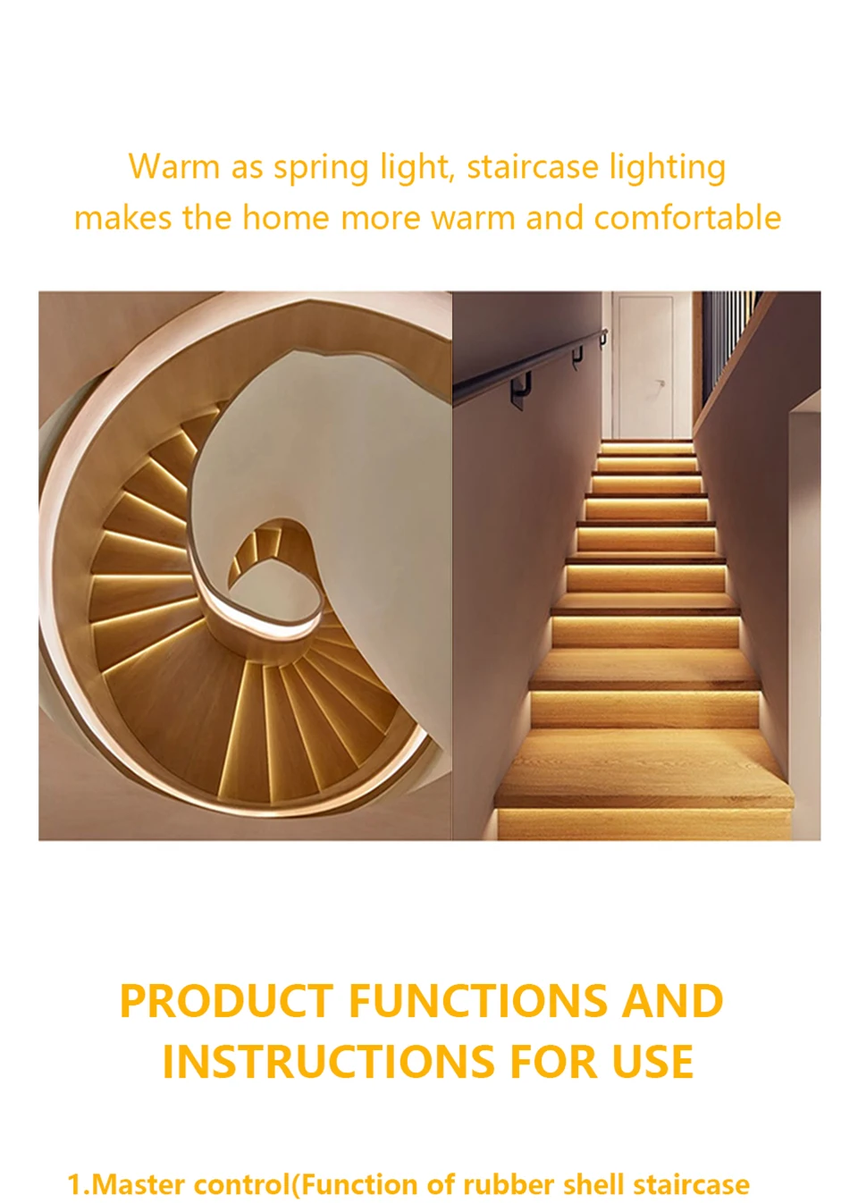 Rubber Shell Staircase Light Controller Led Dmx Spi Motion Sensor Dc1224v Light Automatic Step