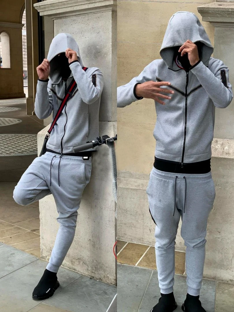 Shuliqi Custom Logo Men Joggers Sets Tracksuit Sportswear For Mens Sets ...