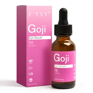 OEM Skin Care Moisturizing Repairing Eye Serum Anti-wrinkle Lightening Lines Brightening  Goji Eye Serum