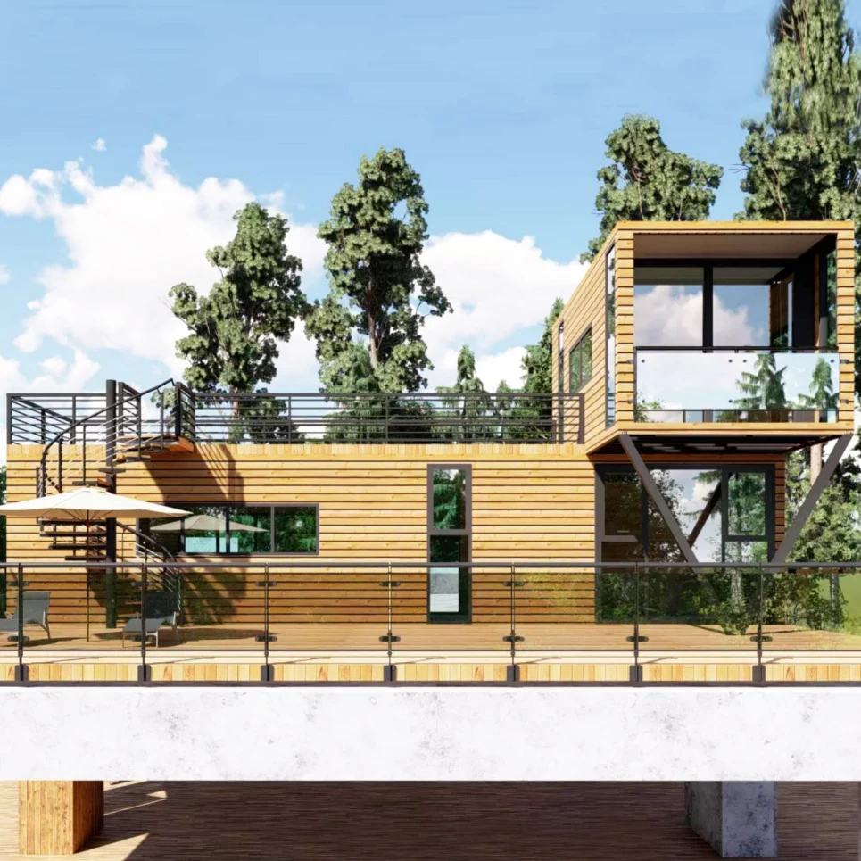 プレハブハウスを盗む小さなヴィラのデザインprefabrikev| Alibaba.com