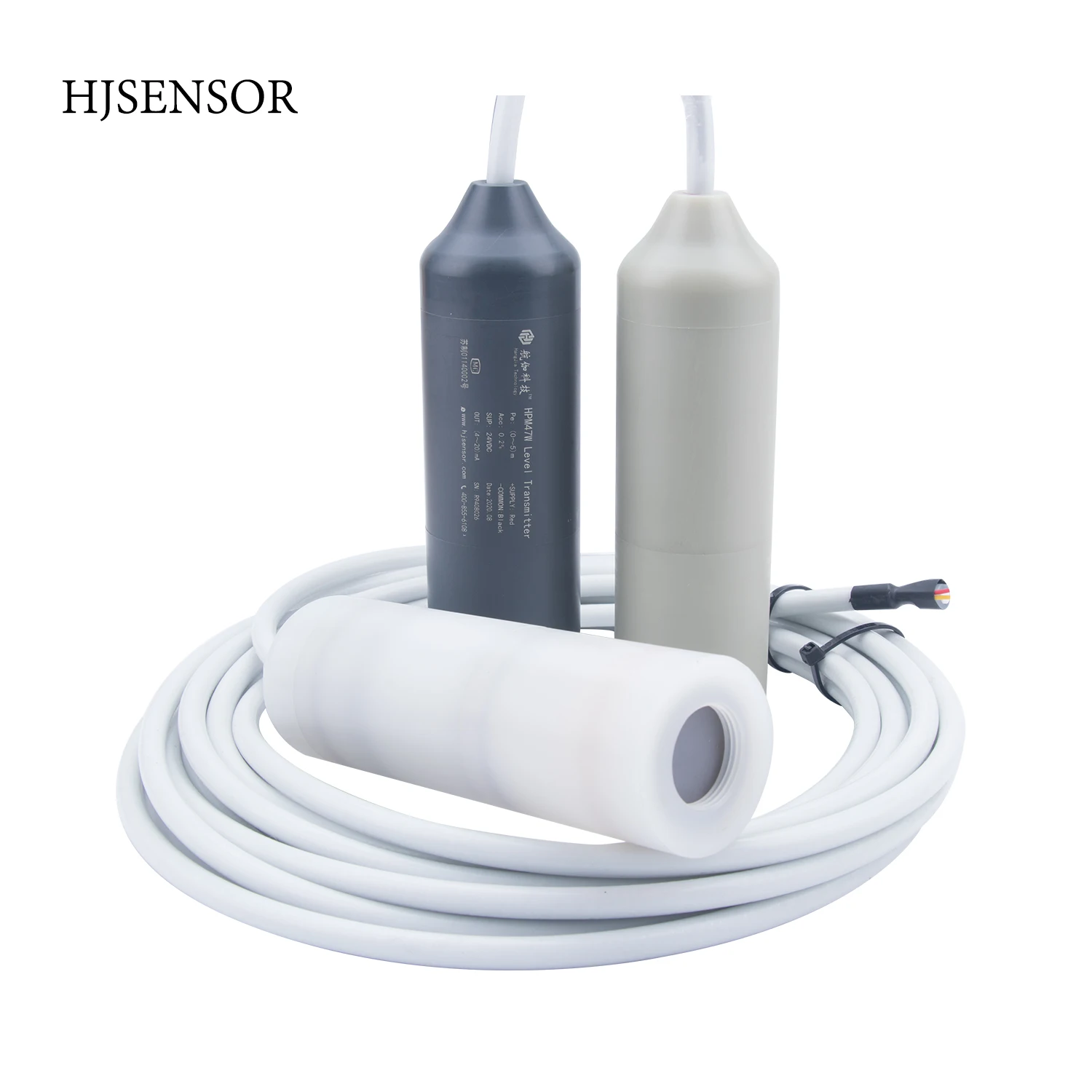 EconomicalType Pvdf Capacitive Level Transmitter Ceramic Capacitor Submersible Anti Corrossive Pressure Transmitter Level Sensor