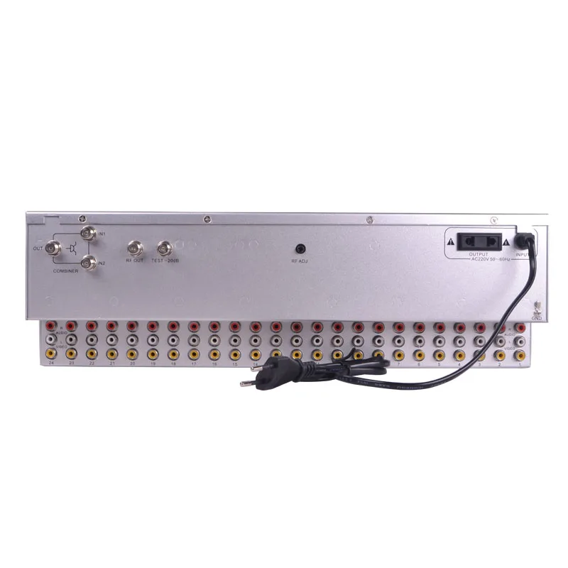 47 ~ 860 МГц кабель ТВ модулятор 24 в 1 модулятор catv