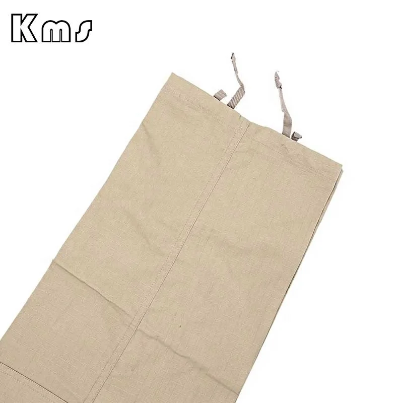 KMS Custom Logo Security Guard Work Uniform Khaki BDU Suit Combat Tactical Clothing Tactical Uniforms for Security Guards
