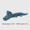 Denim Blue Crocodile Corn Grid Toy