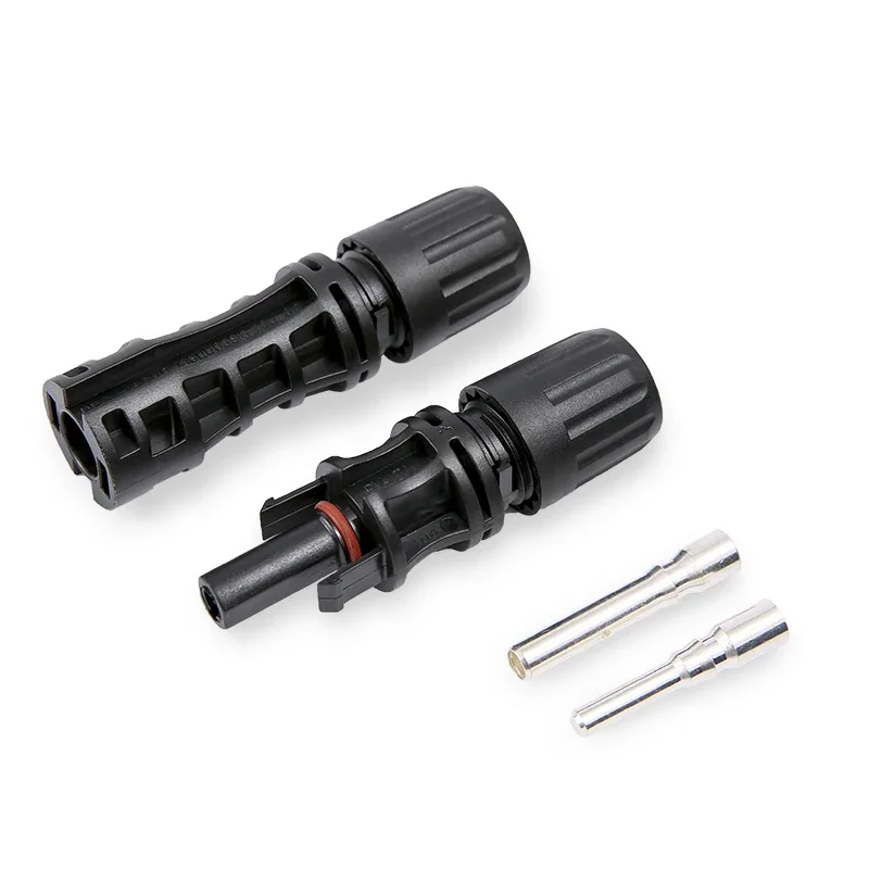 1500V/60A Solar Panel PV Connector 1pair Male and Female USB Type PC Housing with Pin Contacts for Solar Cable 6mm2 10mm2