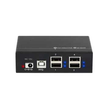 Hot Selling USB2.0 4 Ports Hub Adapter for Phone Accessories Portable USB Charger USB 2.0 HUB