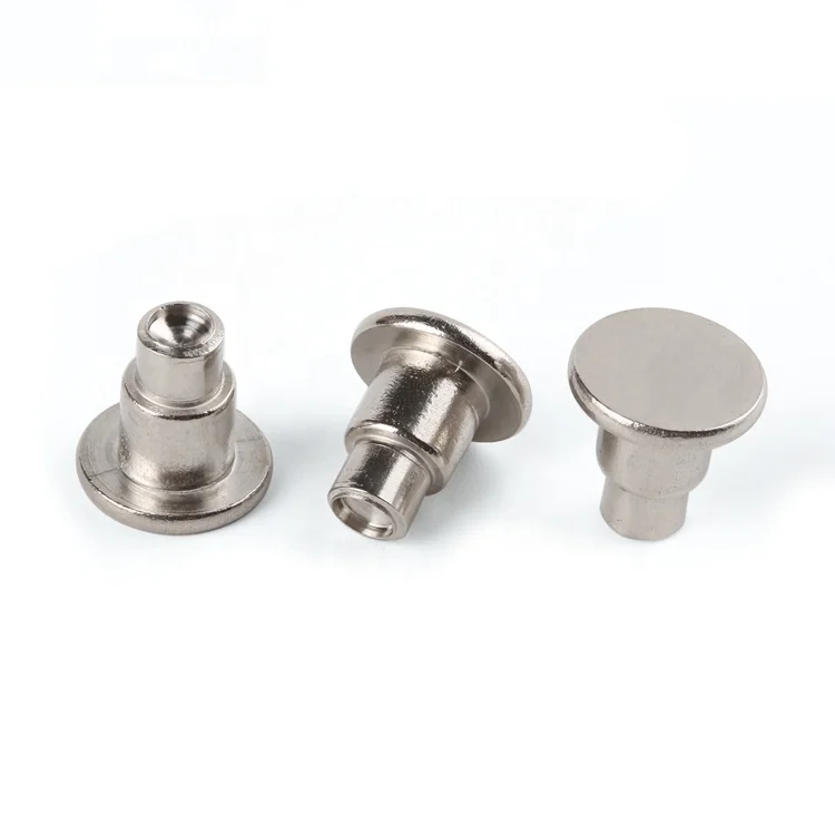 Customization fasteners flat step rivet stainless steel screws for doors and windows