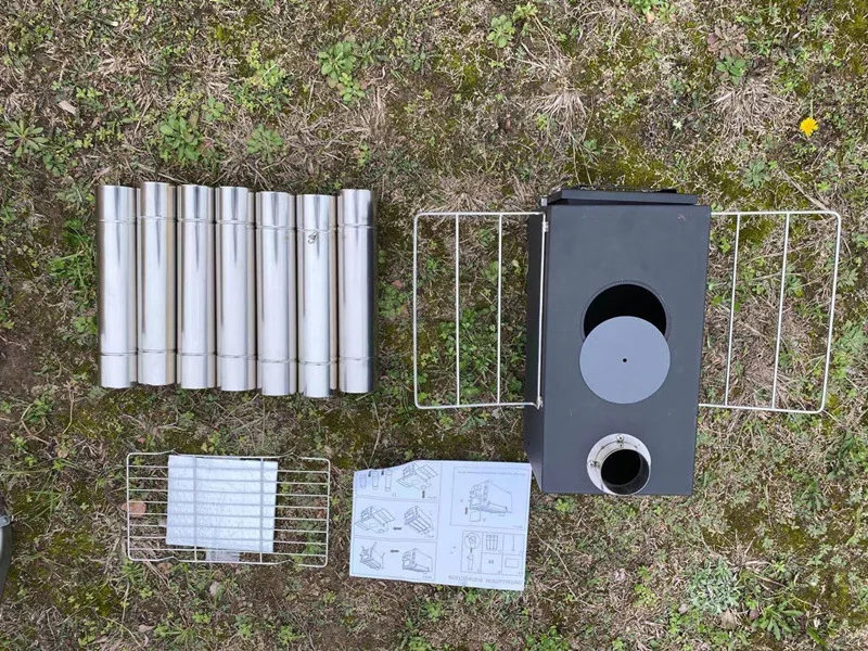 Энергосберегающая подвижная печь для дома и улицы, из нержавеющей стали