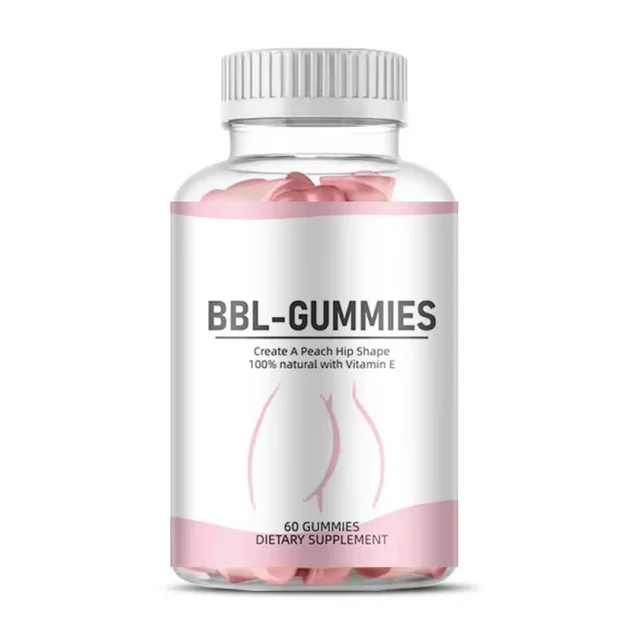 OEM Private Label Maca Bbg Gummy Big Hip Enlargment Candy Hip and Butt Gummies for Adult Beauty Enhancement