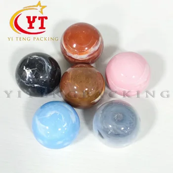 High Quality 15mm Plastic Aluminium Bottle Closures Wholesale Spherical Perfume Lid Caps Cosmetic Packaging Cup Cover