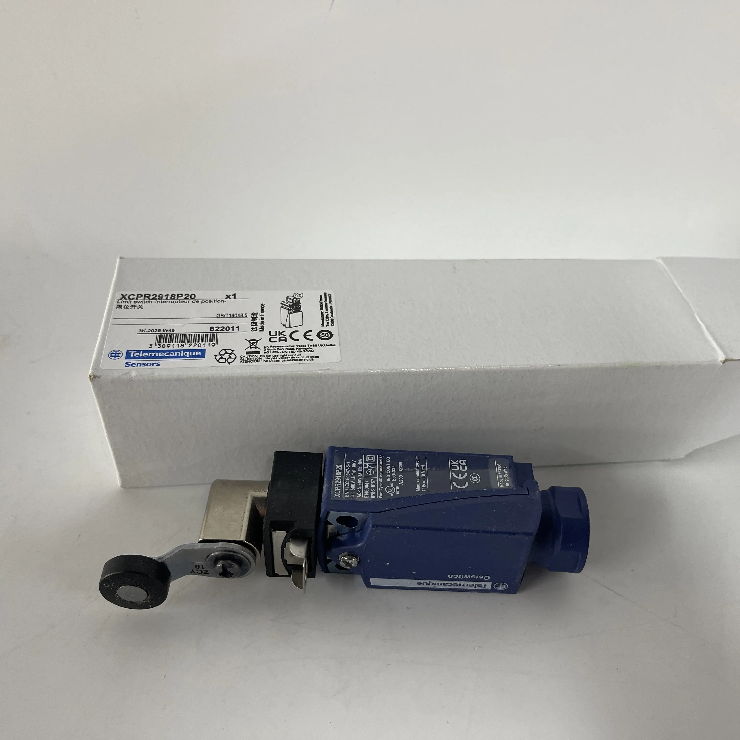 Telemecanique Limit Switch XCPR2918P20