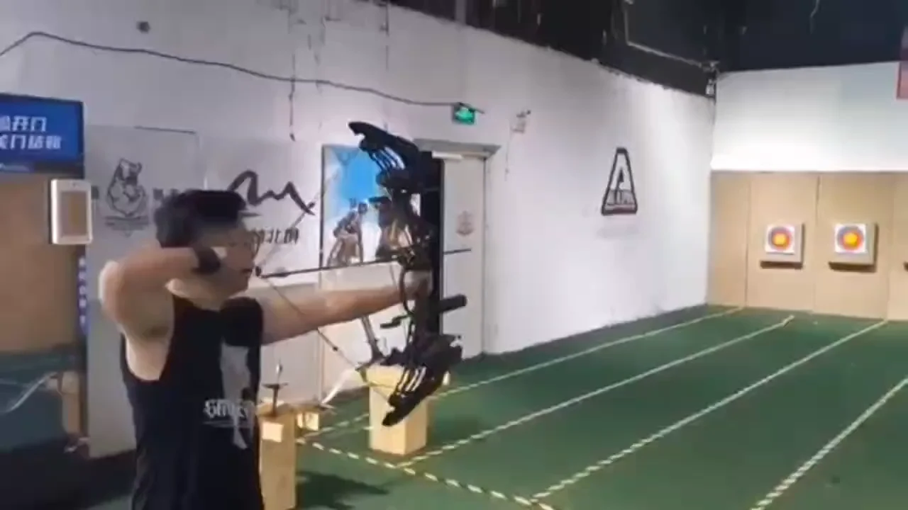 Archery Steel Ball Bow And Arrow Target Outdoor Hunting Fishing Shooting Shortaxis Dualpurpose