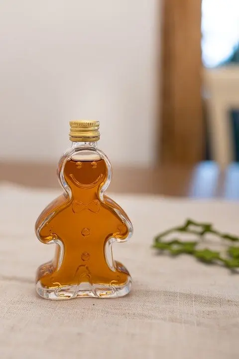 Pure Maple Syrup GINGERBREAD MAN Bottle, 8.45 oz. - Limited Edition