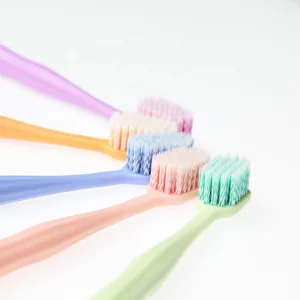 OEM Maker Modern Colorful Plastic Toothbrush for Adult New Fancy Ergonic Style Home Use Tooth Brush