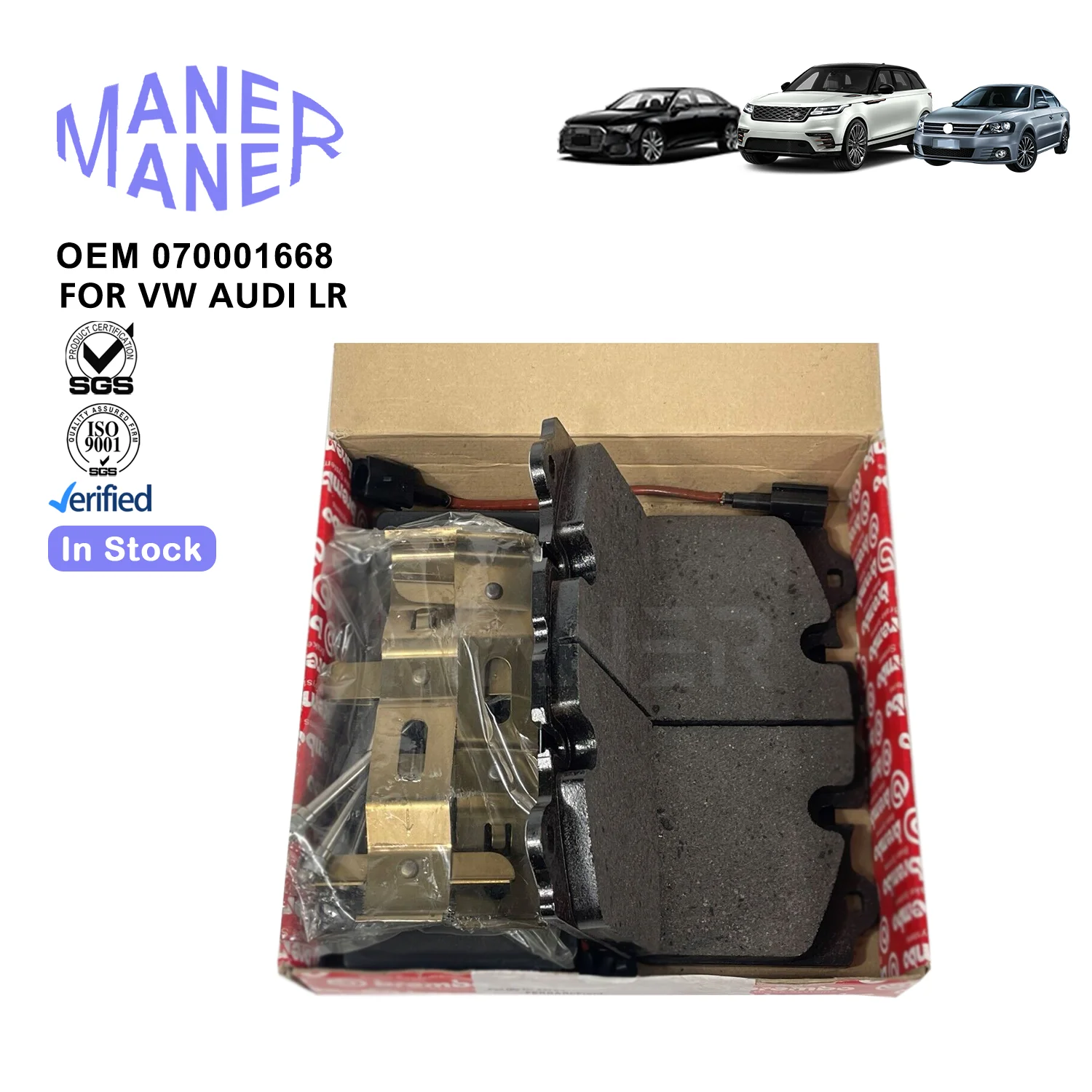 Plaquettes De Frein Avant Ferrari 458 - Pièce D'origine, Référence 70001668 - Neuves, Fabriquées En Italie