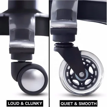 ホットセール家具オフィスチェアホイールPU3インチキャビネット交換用