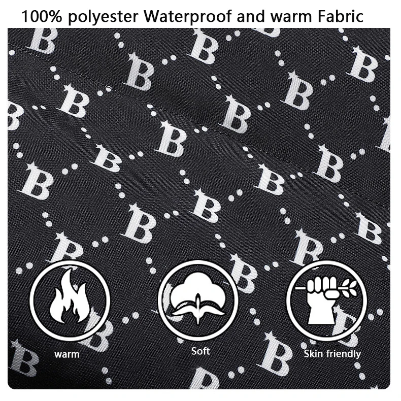 Custom waterproof Winter Stand Collar Outdoor Casual Thickened warm Cotton Padded Bubble puffer Jacket for Men's_voghion.com