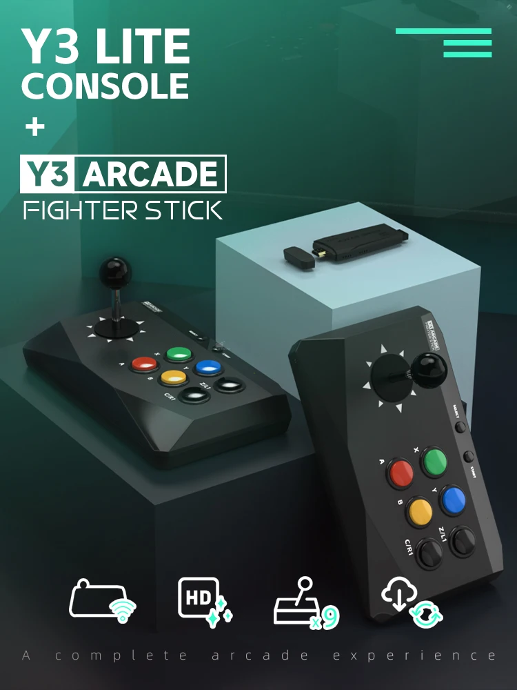 Data Frog Y3 Lite - Wireless Game Controller for PC, IOS, Android