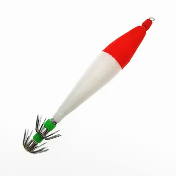 Manufacturer Direct Supply Stainless Steel Red Head White Body Cloth Wrapped Squid Hook Sea Fishing Luminous Needle Octopus Hook – Trolling Lure – view 3
