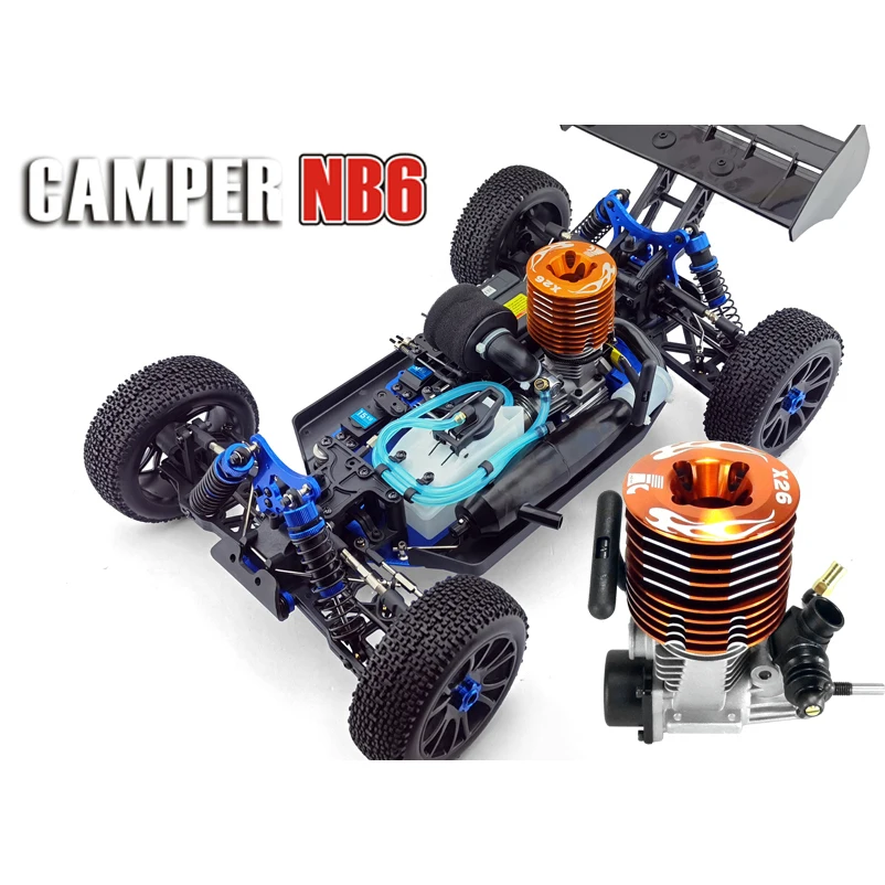 RCカー1/8 HSP 94970 CAMPER2.4Gガソリン駆動4WDオフロードバギー