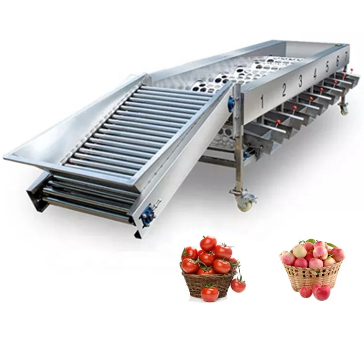 Professional Fruit Citrus Sorting Machine Lemon Grading Machine