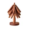 3pcs Black Walnut