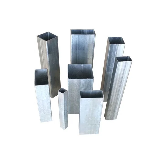 ASTM A106 A36 A53 BS Shs Square Galvanized Structural ERW Rectangular Steel Pipe Welded Hollow GI Galvanized Steel Pipe