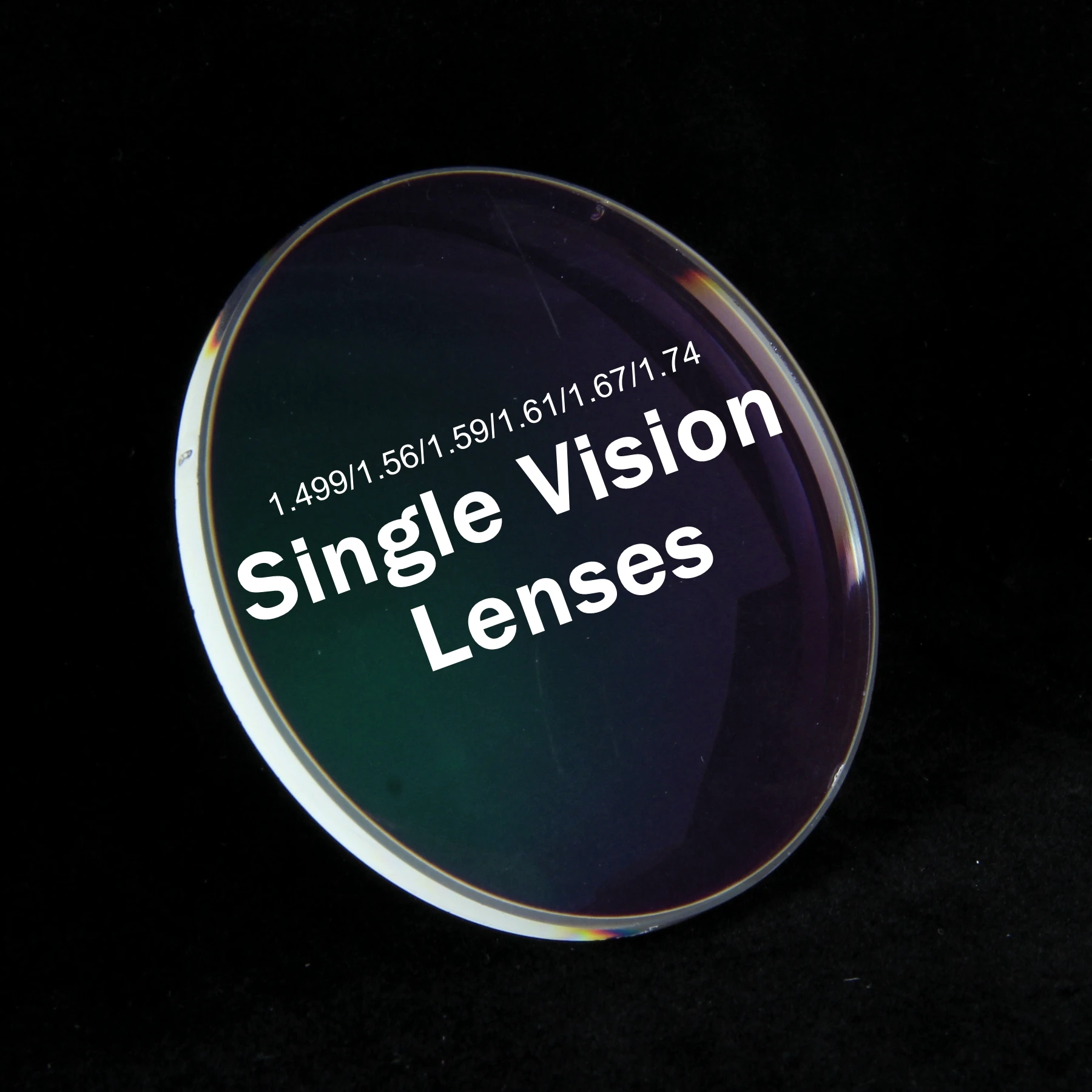 Lens Wholesale Price Single Vision HMC Film Eye Glasses Lens Optical  Lenses