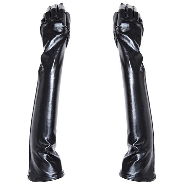 BDSM Bondage Arm Binder Restraint Opera Gloves for Adult Foreplay