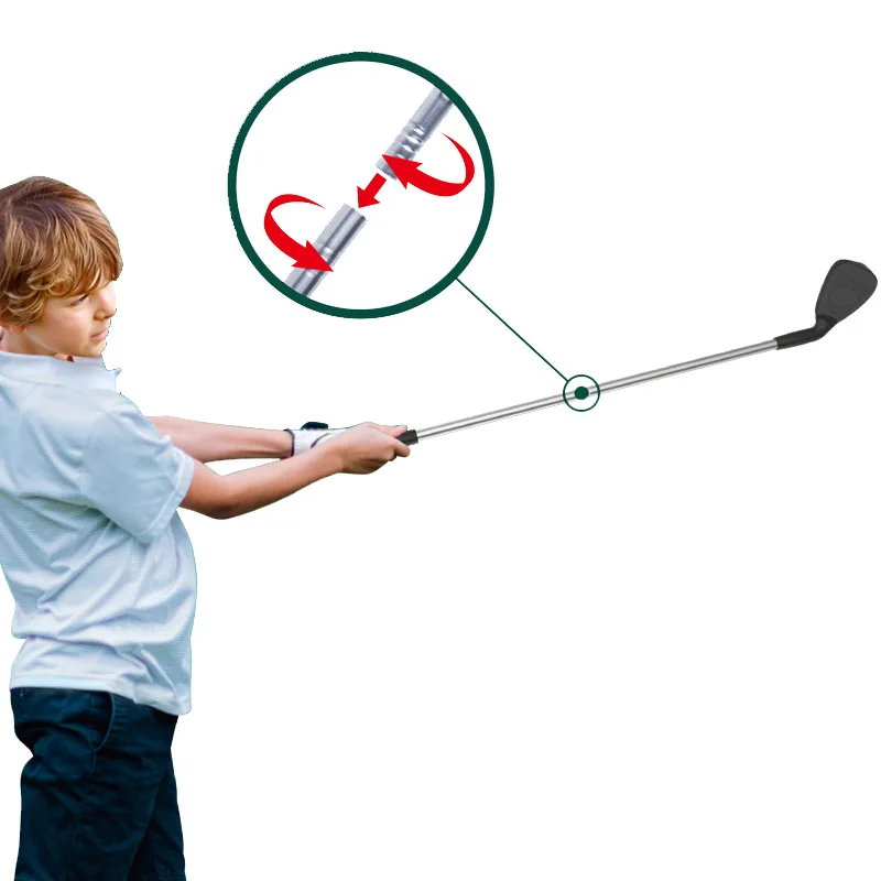 Samtoy Indoor Golf Training Aids Dart Mat Golf Chipping Net Floding Metal Golf Clubs 20PCS 4 Color Sticky Balls Game Toy