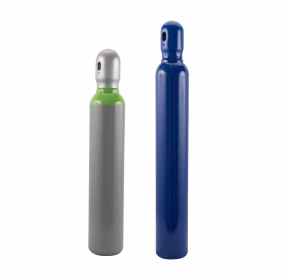 Factory Direct 14L High Pressure Steel CO2 Tank CE and DOT Certified Aluminium Siphon for Industrial Gas Use