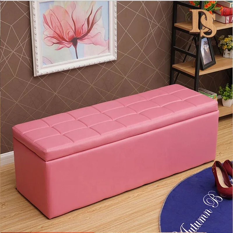 Pouf De Rangement Pliable En Similicuir - 38x38x30 Cm, Repose-pieds, Siège Supplémentaire, Plusieurs Couleurs - 8