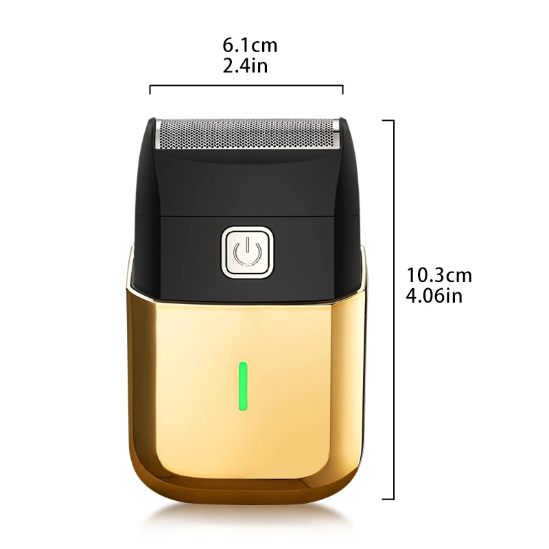 Men's Rechargeable Single Blade Electric Shaver with USB TYPE-C Reciprocating Design Electric Shaver Reciprocating Single Blade factory