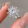 White stone rhodium plating