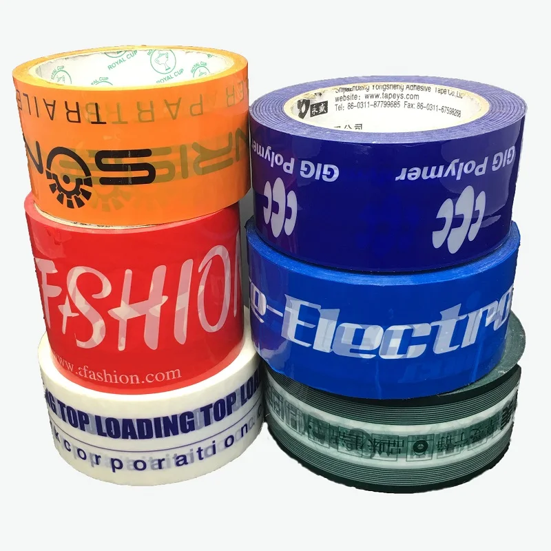 15 Years Factory Free Samples Custom   Cellotape for Box Packing Oem Logo Tape