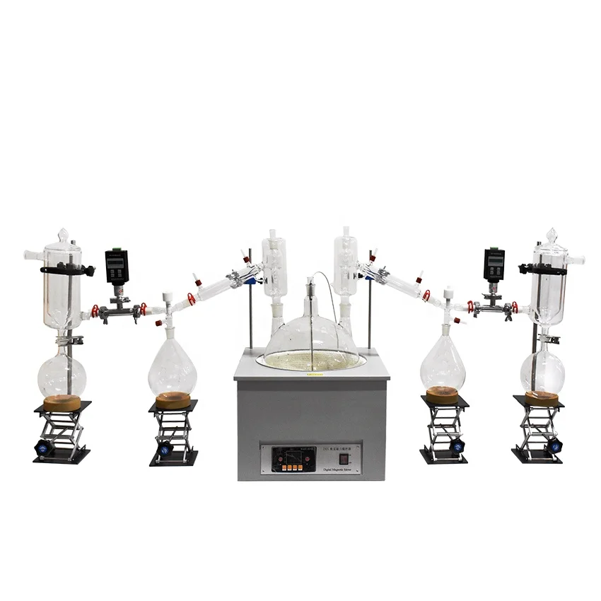 5 Liter Short Path Distillation Machine Turnkey Short Path Distiller for Sale