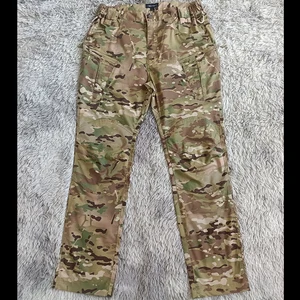 Dradon IX5 Men's Casual Tactical Pants Harem Stereosport Canvas Cargo Mid Waist Breathable Autumn Zipper Fly Plain Dyed