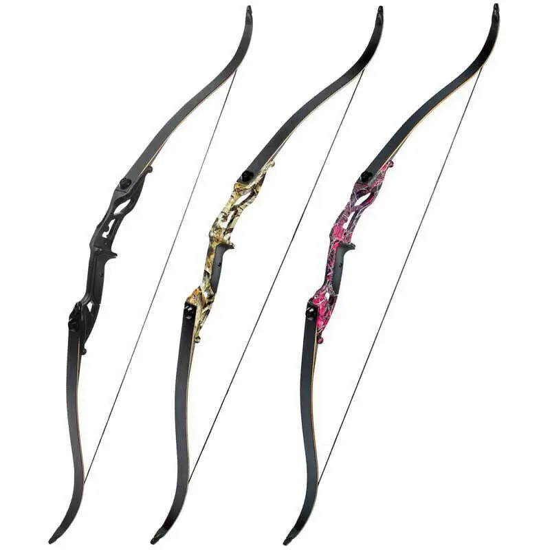 Arc Traditionnel Mongol Recourbé - 56 Pouces, 15-50 Lbs - Pour Chasse